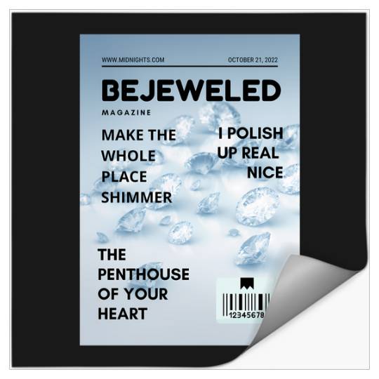 Discover Bejeweled Lyrics Taylor 2685 Stickers