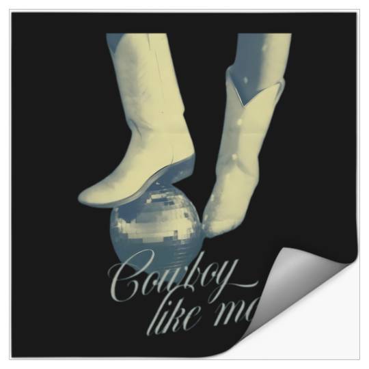 Discover Cowboy Like Me Taylor ) 5088 Stickers