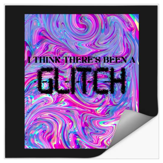 Discover Glitch Midnights Taylor Version Verticale T-Shirt Stickers