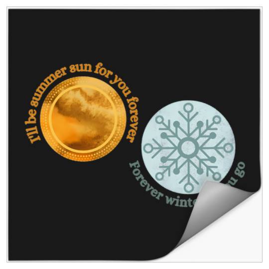 Discover Forever Winter - Taylor Red 1114 Stickers