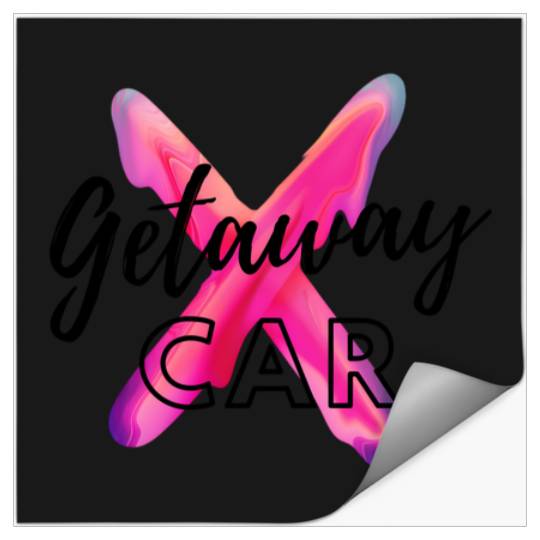 Discover Getaway Car - Reputation Taylor 1417 Stickers