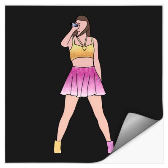 Discover Yellow And Pink 1989 Set - Eras Tour 5150 Stickers