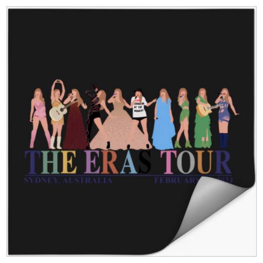Discover Eras Tour Outfits - Sydney Night 4 1308 Stickers