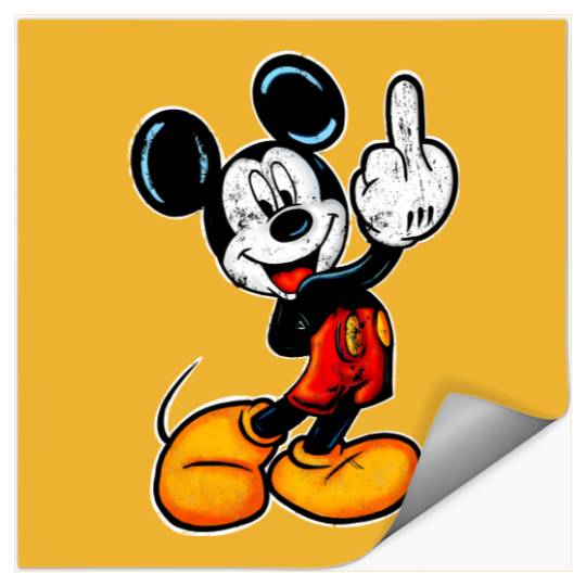 Magic Finger Stickers, Mickey Mouse Stickers, Disney Unisex Stickers