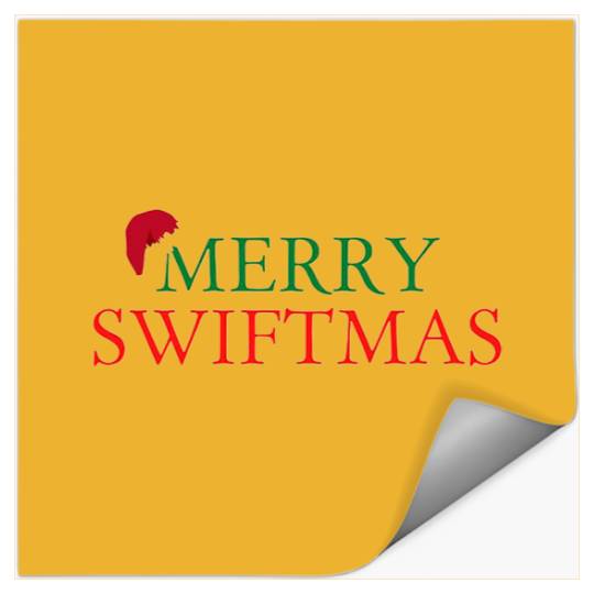 Discover Merry Swiftmas--Taylor-Swift Christmas Stickers