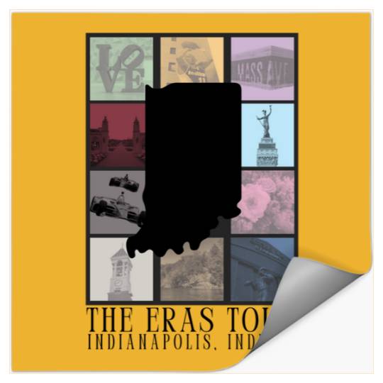 Discover Taylor Eras Tour Indianapolis1 Stickers