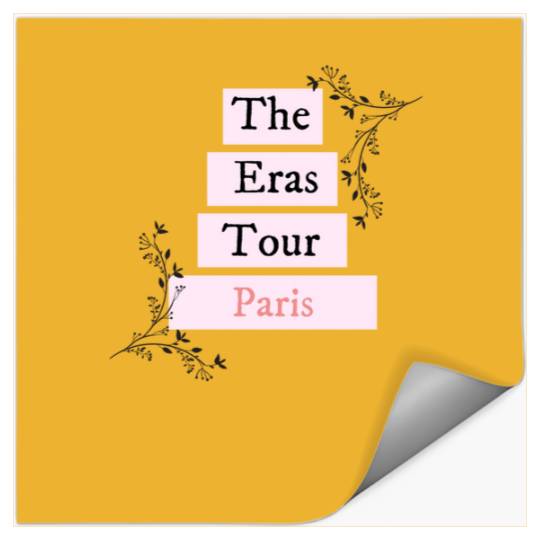 Discover The Eras Tour Paris - Taylor Stickers