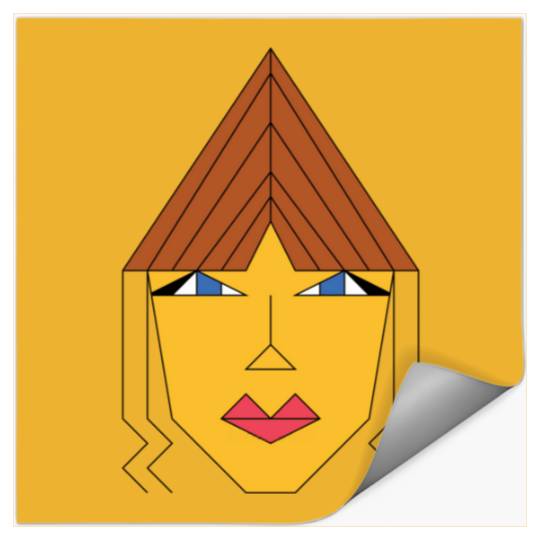 Discover Taylor An Abstract Portrait Stickers