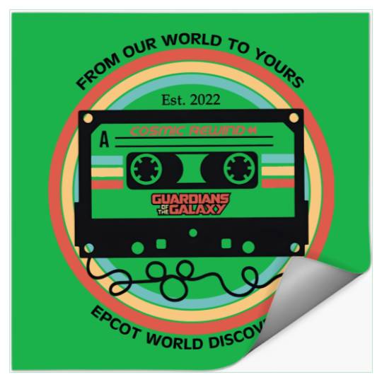 Cosmic Rewind - Disney Inspired - Stickers