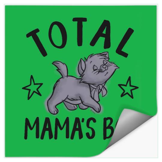 Total Mamas Boy Stickers, Berlioz Cat Stickers, The Aristocats Stickers, Disney Cats Stickers