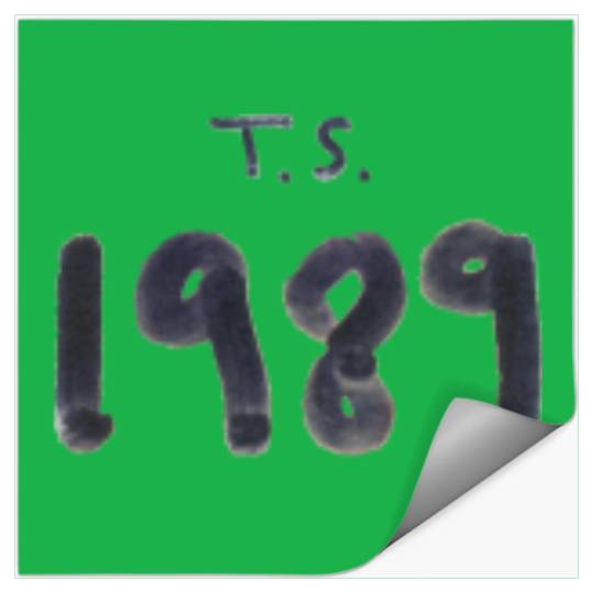 Discover Taylor 1989 Stickers, Taylor Stickers, 1989 Stickers, T.S. 1989 Stickers