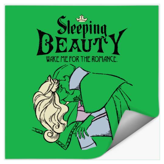 Retro Disney Sleeping Beauty Stickers,