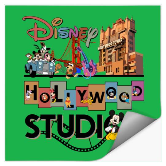 Disney Hollywood Studios Stickers, Hollywood Studios Stickers