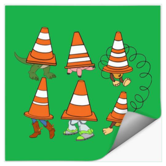 Funny Disney To.y S.tory Characters Stickers / Disney Woody Buzz Lightyear Slinky Dog Stickers