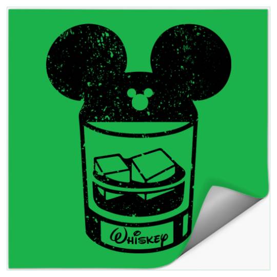 Disney Whiskey Stickers for Disney Stickers Disney Drinking Stickers Disney World Stickers