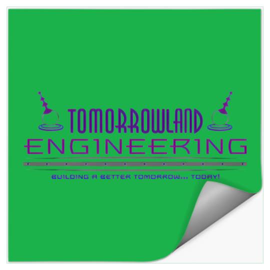 TOMORROWLAND ENGINEERING - COLOR - Disney - Stickers