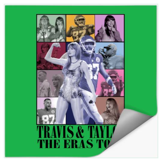 Discover T.S.  Travis Kelce Stickers, Travis and Taylor Stickers
