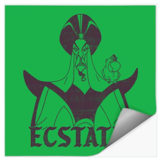 Disney Aladdin Jafar Lago Ecstatic Look Graphic Stickers
