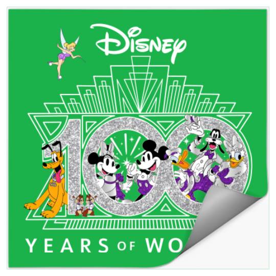 Disney 100th Anniversary Stickers, Disney 100th Stickers