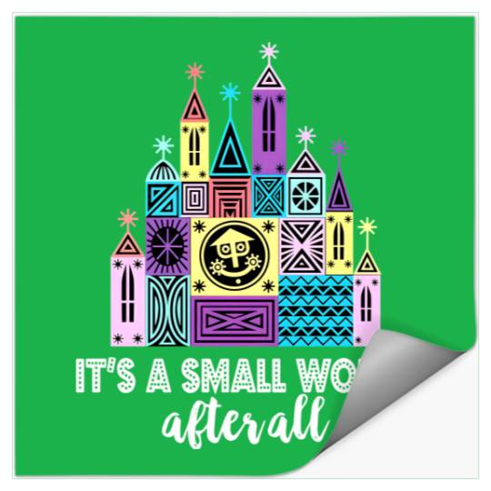 It's A Small World After All Stickers, Small World Stickers, Disneyland Stickers, Disney World Stickers