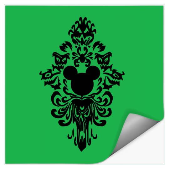 Haunted Mansion women's Stickers, Disney Haunted Mansion ride