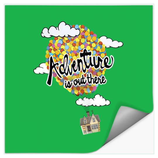 Adventure Is Out There Up Disney Stickers, Disney UP Stickers