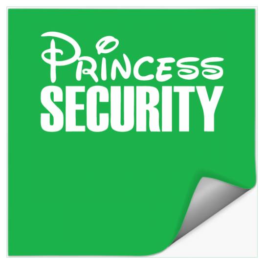 Disney Princess Security, Disney Stickers, Disney Dad Stickers