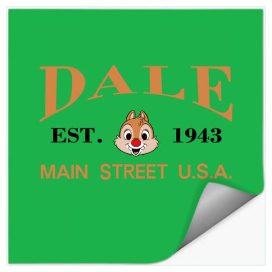 Disney Dale Embroidered Stickers