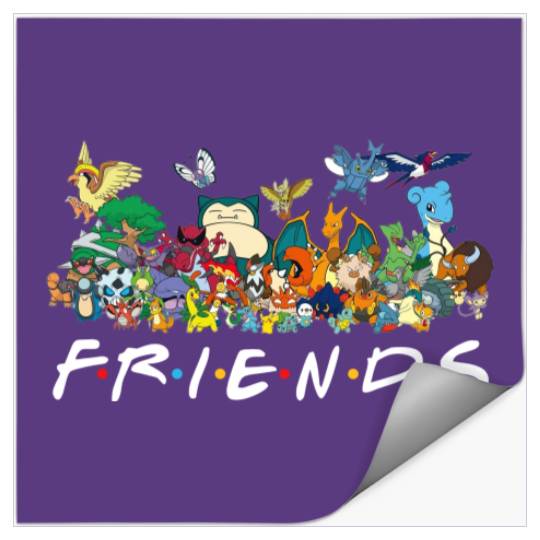 friends PKM Stickers