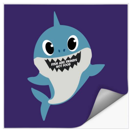 Shark Friends - Disney - Stickers