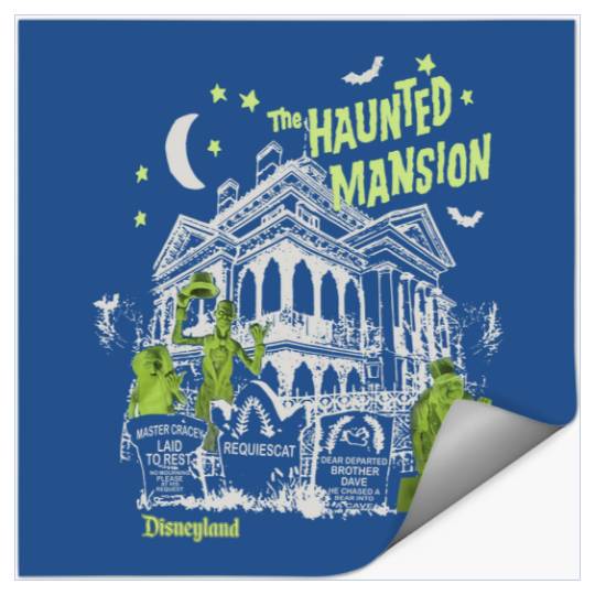 Disneyland the Haunted Mansion Stickers