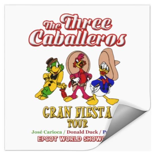 The Three Caballeros - Disney Inspired - Donald Duck - Epcot Stickers