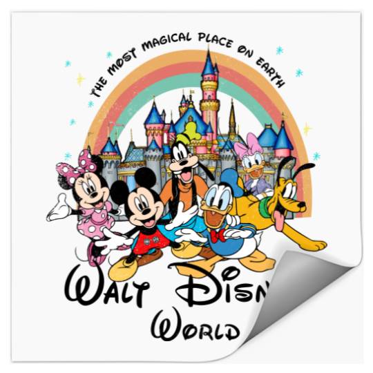 Discover Walt Disney World Stickers,
