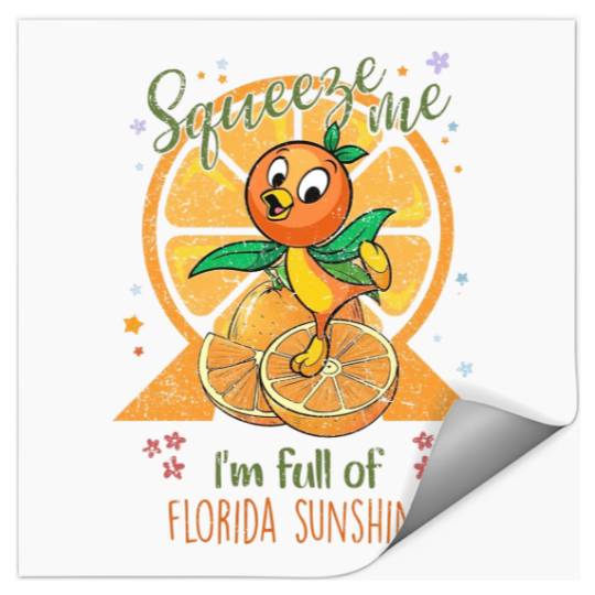 Vintage Disney Orange Bird Stickers, Disney Epcot Stickers, Floral Disney Epcot International Flower and Garden Festival 2023