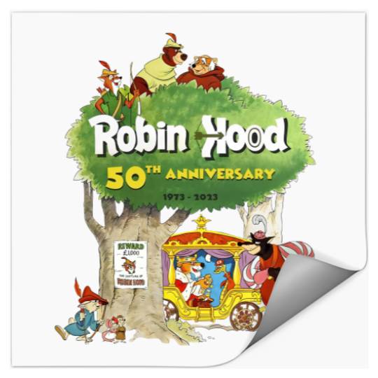 Disney Robin Hood Classic Stickers, Robin Hood Stickers