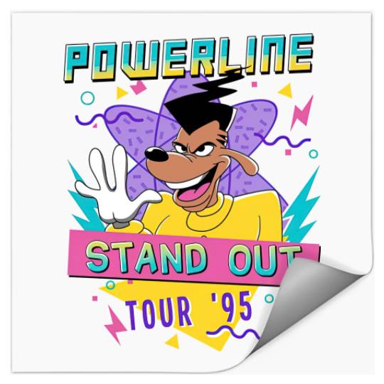 Disney Powerline Stand Out Tour 95 Stickers
