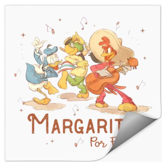 Vintage Disney Margarita Stickers