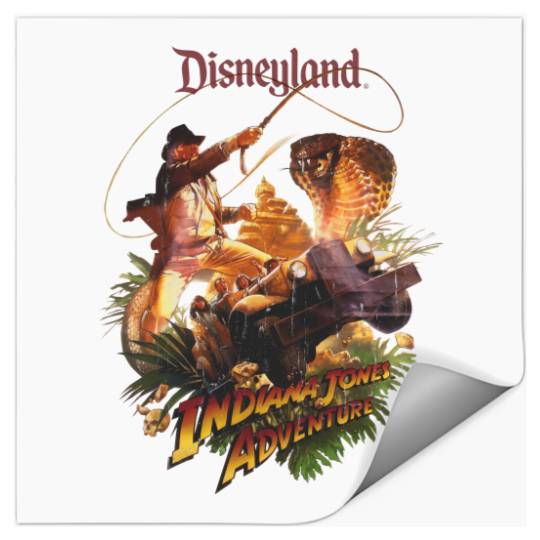 Indiana Jones Adventure Disneyland 1995, Indiana Jones Stickers