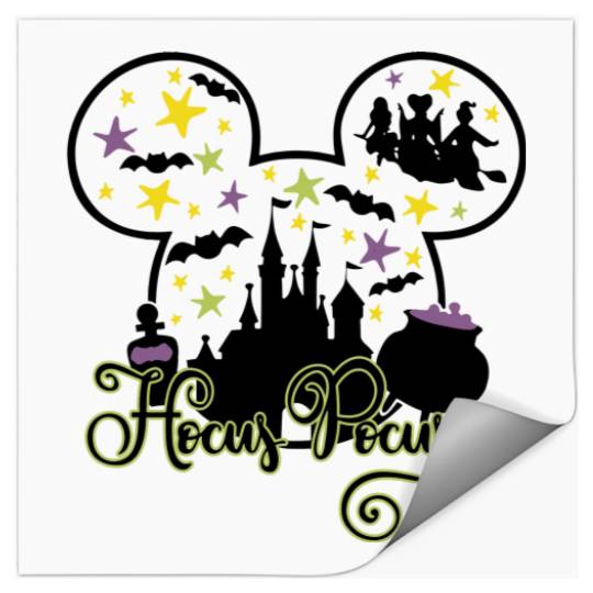 Hocus Pocus Stickers, Disney Halloween Stickers