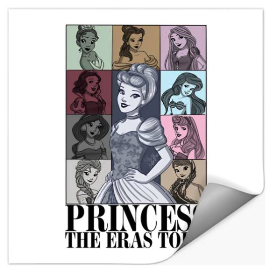 BM Princess Eras Tour Double Sided  Color Stickers