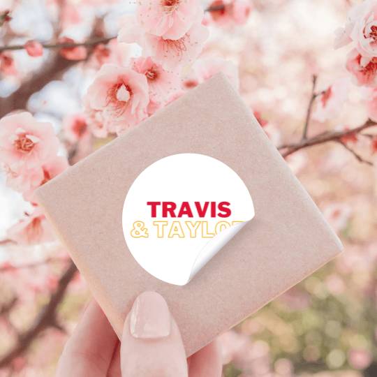 Travis Kelce &amp_ taylorr Swift Stickers