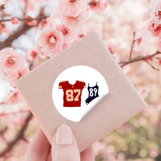 I’ll be 87 you’ll be 89 Taylorr swift Travis kelce (3) Stickers