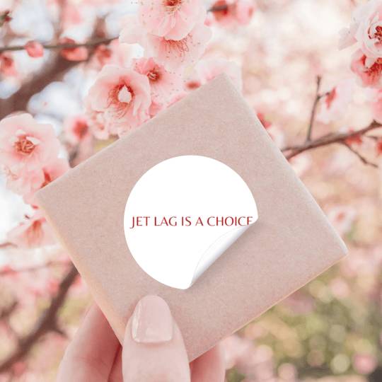 Jet Lag Is A Choice Taylorr Swift Quote Travis Kelce Stickers