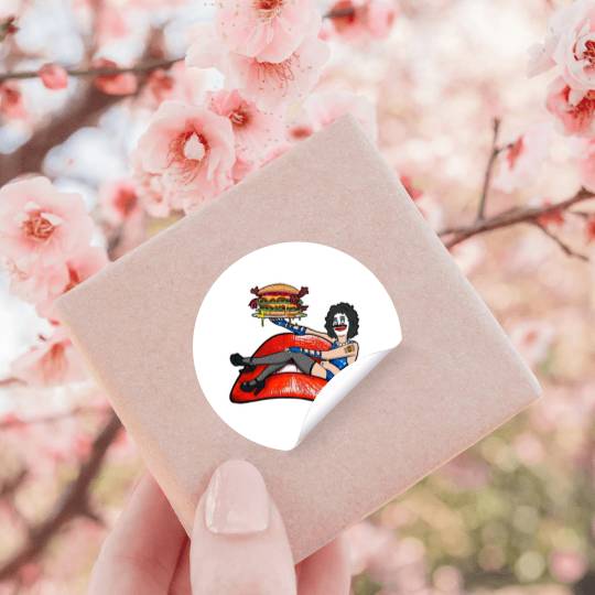 Dr Frankenburger Bobs Burgers Rocky Horror Parody Stickers
