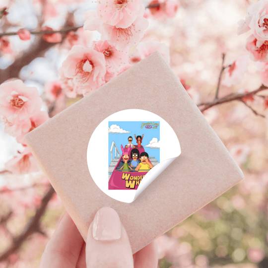 the bobs burgers movie wonder wharf roller coaster Stickers