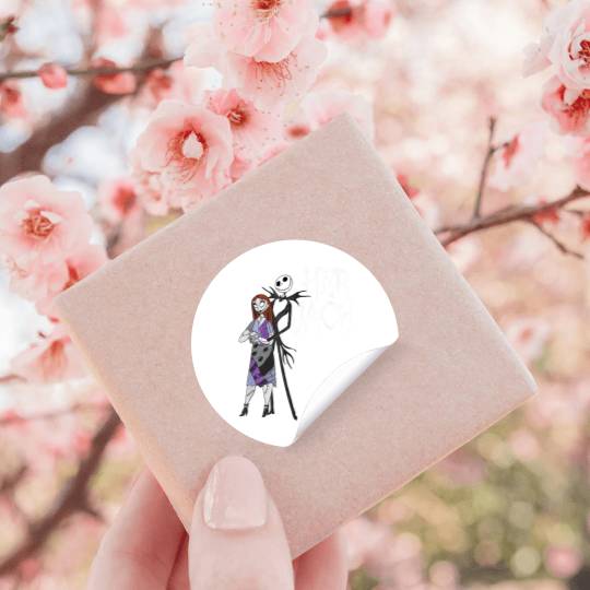 disneys The Nightmare Before Christmas Her Jack Stickers