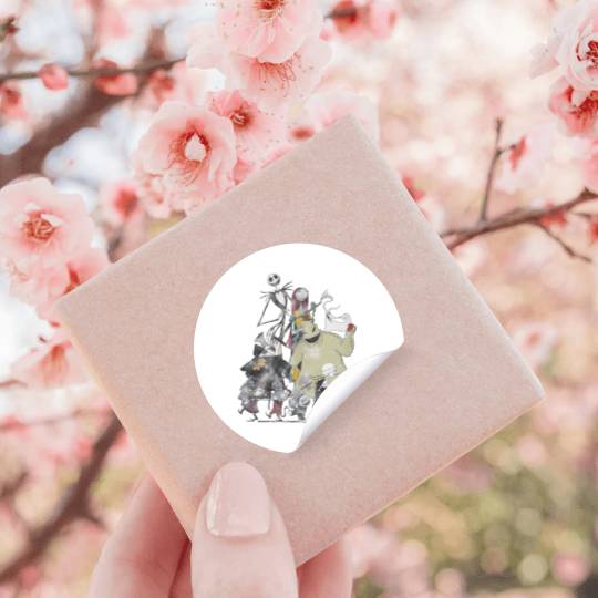 disneys Nightmare Before Christmas Group Portrait Stickers