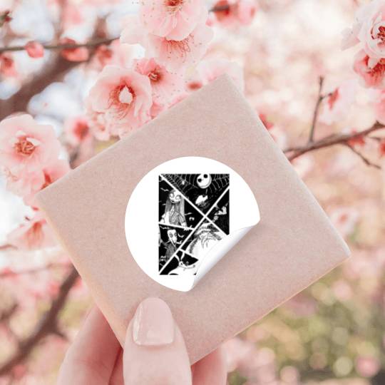 disneys Nightmare Before Christmas Story Stickers