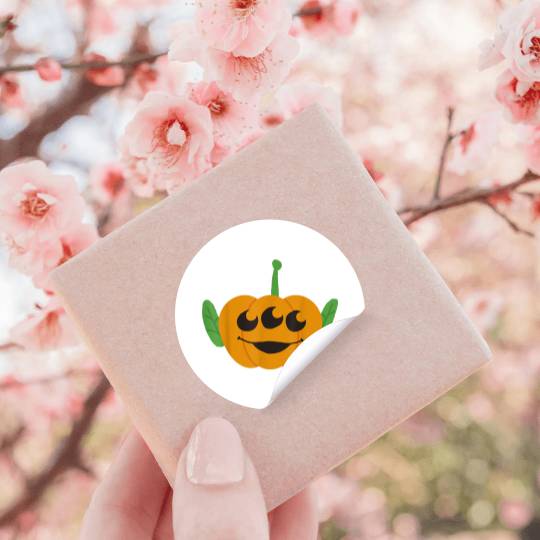 disneys pixars Toy Story Alien Pumpkin Head Halloween Stickers