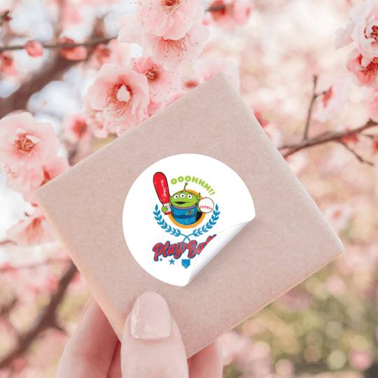 disneys And Pixars Toy Story Alien Play Ball Baseball Sports Stickers